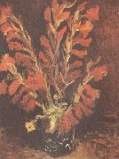 Vincent Van Gogh Vase wiht Red Gladioli (nn04) oil on canvas